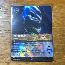 Disney Lorcana TCG Chernabog - Evildoer Enchanted Foil 205/204 EN Amethyst