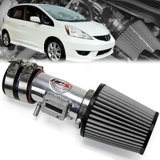 Hps Polish Shortram Air Intake Kit With Filter For 09-13 Honda Fit 1.5l
