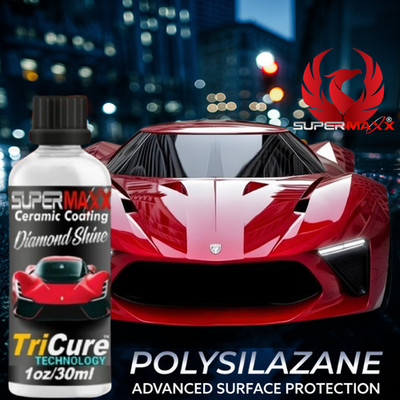 SUPERMAXX  CERAMIC CAR COATING 5 YEAR XTREME NANO SCRATCH RESISTANT PROTECTION