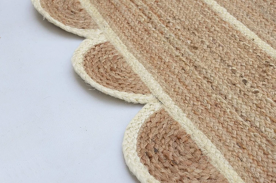 Волнистый домашний декор плетеный богемный джут качественный натуральный ручной работы ар... - Изображение 2 из 3