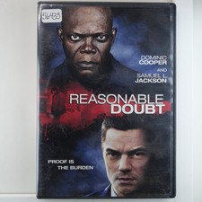 Reasonable Doubt DVD 2014 Samuel L. Jackson Dominic Cooper Crime Thriller