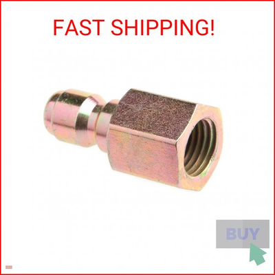 #ad Forney 75135 Pressure Washer Accessories Quick Coupler Plug 1 4 Inch Female NP $12.83