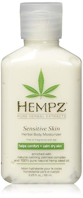 Hempz Sensitive Skin Herbal Body Moisturizer 2.25 oz