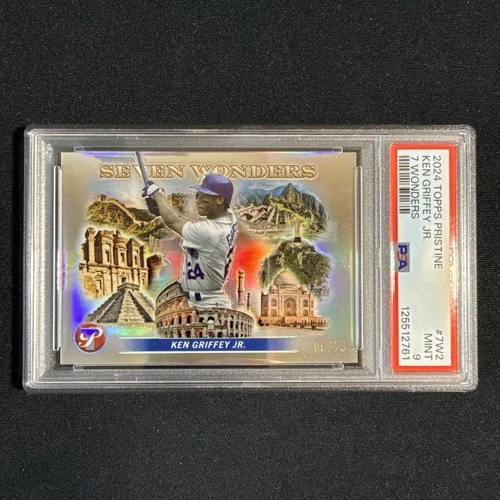 2024 Topps Pristine Ken Griffey Jr. 7 Wonders # /70 PSA 9 #7W-2