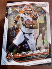 2025 Prizm T.J. Houshmanzadeh White Disco. Cincinnati Bengals