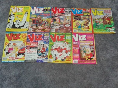 Viz Comics 80 - 89 Reading Copies Only £2.50 Start!