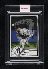 2021 Project 70 Artist Proof Silver Frame 20/51 Andy Pettitte Joshua Vides 1ey1