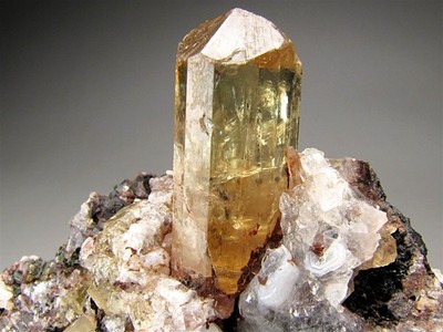 Apatite Crystal Cerro de Mercado Durango Mexico 