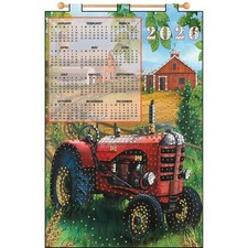 Design Works  Tractor Country Calendar Felt  Sequin Kit