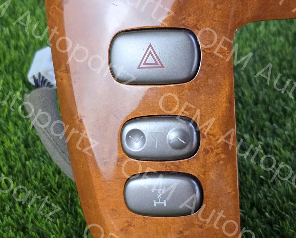 Lexus LX470 2003-2007 radio receiver Unit wooden Bezel 55412-60280 Oem used - Image 3 of 4