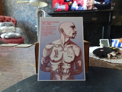 Tupac Amaru Shakur ++ Postkarte ++ unbeschrieben ++