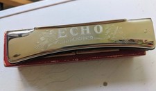 M. Hohner Harmonica The Echo Case From Germany Vintage