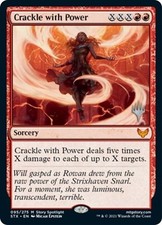 MTG English Crackle with Power NM Foil Promo Pack: Strixhaven