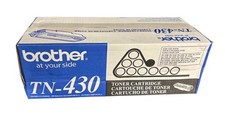Genuine Brother TN-430 TN430 Black Toner Cartridge NEW Sealed OEM