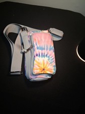 Super Heavy-duty Small Purse Waterbottle Holder Tye Dye Heavy Nylon Strap