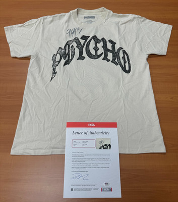 Don Toliver Signed Autographed Concert T-Shirt Merch PSA Letter of Authenticity