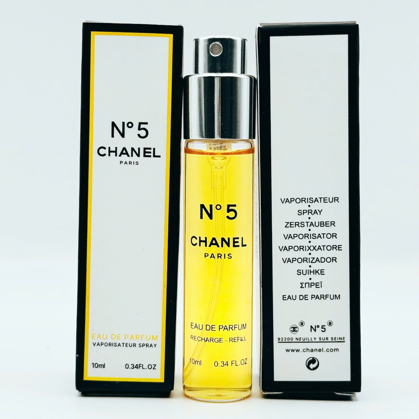 CHANEL N5 EAU DE PARFUM SAMPLE SPRAY 10ML/0.34OZ (Original Bottle)