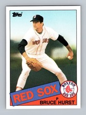 Bruce Hurst Boston Red Sox #451 1985 Topps Baseball Card