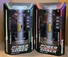 Goliath Power Saber Energy Blade: RED  GREEN, Auto Extend/Retract Over 30" NEW