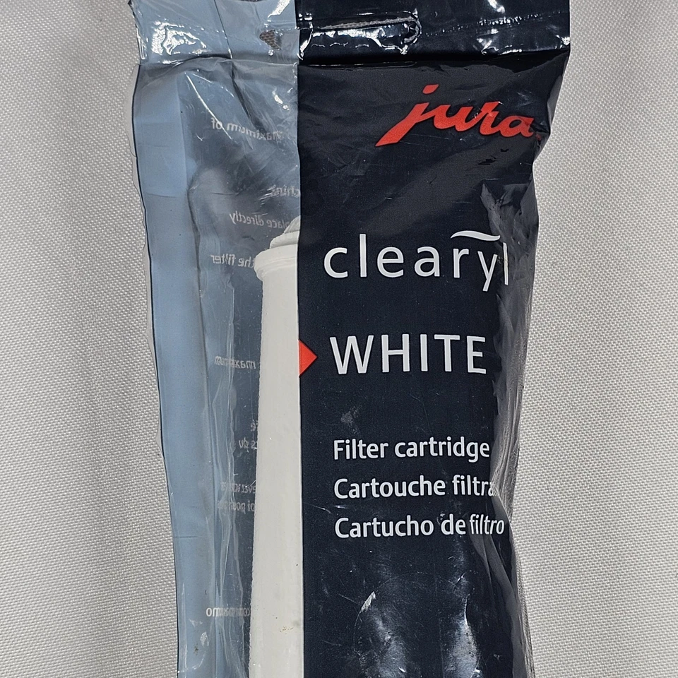 CARTUCHO FILTRO AGUA BLANCA JURA CLEARYL COMPATIBLE CON CAFETERA JURA Foto 3 de 4