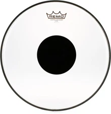 Remo Controlled Sound Clear Drumhead - 13" - with Black Dot