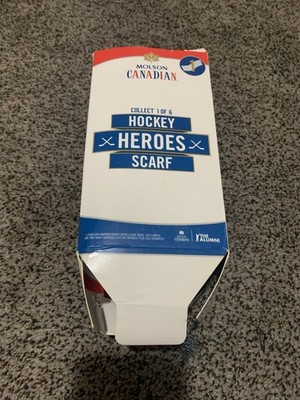 Molson Canadian hockey heroes scarf collectors edition Joe Nieuwendyk