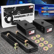 For 99-22 Silverado Sierra 1500 Steel 2 Rear Leveling Leaf Spring Lift Blocks