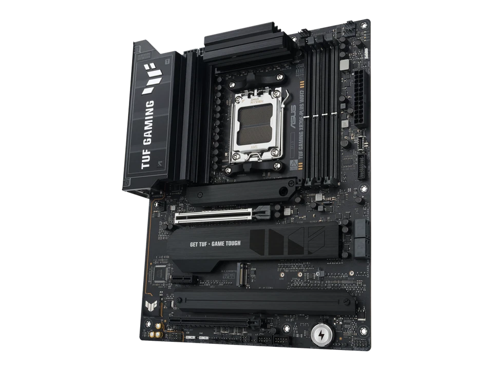 ASUS TUF GAMING X870E-PLUS WIFI7 AMD X870E ATX Motherboard with 16+2+1 80A Power - Image 4 of 4