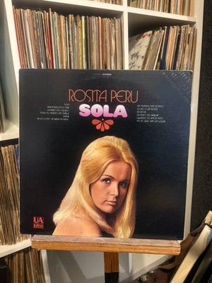 Rosita Peru - Sola [1970] LP Latin Pop Chanson UA Latino La Nave Del Olvido EX