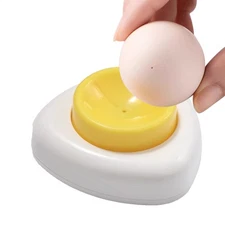 Magnetic Egg Piercer for Hard Boiled Eggs, Poker Tool with Safety Lock
