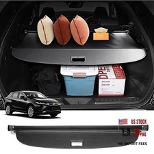 Retractable Cargo Cover For 2021-2024 Toyota Venza 2.5l Carbon Fiber Texture Retractable Cargo Cover For 2021-2024 Toyota Venza 2.5l Carbon Fiber Texture