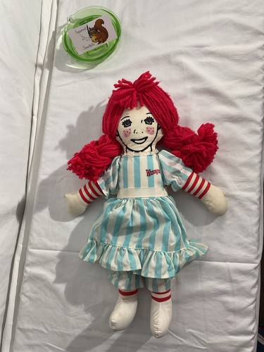 1978 Wendy’s Fast Food Promo Plush Rag Doll
