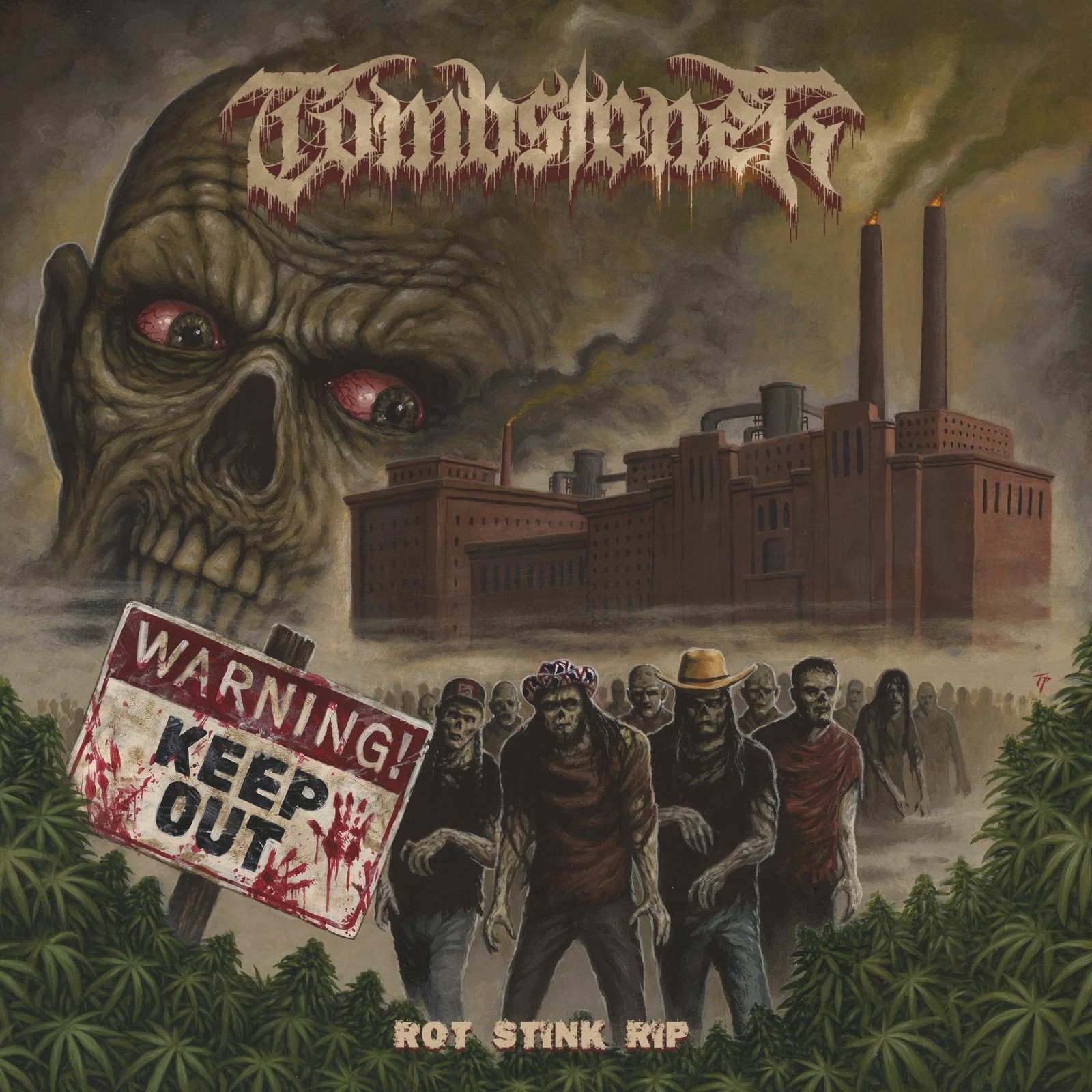 Tombstoner Rot Stink Rip (CD)