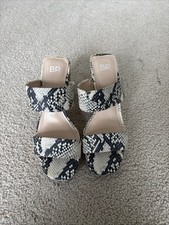 Bp Snake Skin Heel Shoe Size 7