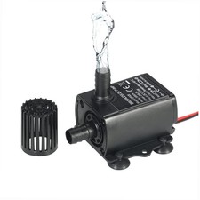 Water Pump Aquarium, Submersible Water Pump, DC 12V 5W, Mini quiet Pump for P...
