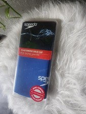 Speedo Elastomeric Solid Swim Cap One Size Blue Silicone