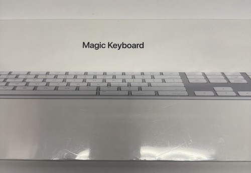 Apple Magic Wireless Keyboard SEALED with Numeric Keypad A1843 MQ052LL/A - Bild 2 von 7