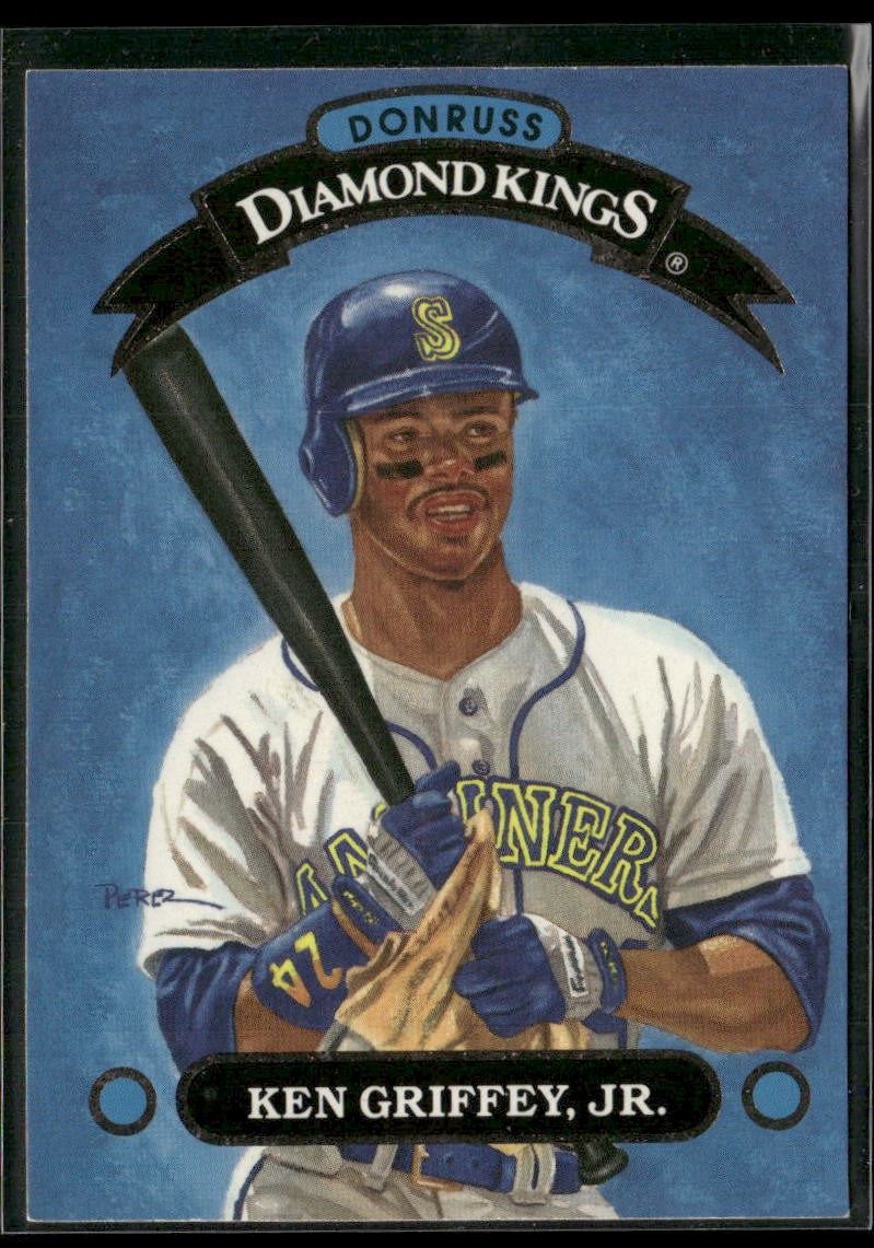 1992 Leaf Donruss Baseball Ken Griffey Jr Diamond Kings #DK-1