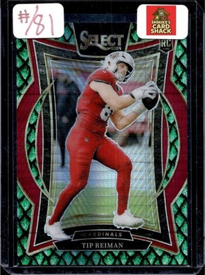 2024 Panini Select #50 Tip Reiman Dragon Scale Prizm #/81