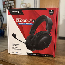 NEW! - HyperX Cloud III S Wireless Black Over...