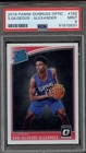 2018-19 Donruss Optic #162 Shai Gilgeous-Alexander Rookie Card PSA 9 Mint RC