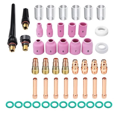 TIG Welding Stubby Gas Lens Nozzle Accessory for WP-17/18/2 - Bild 1 von 4