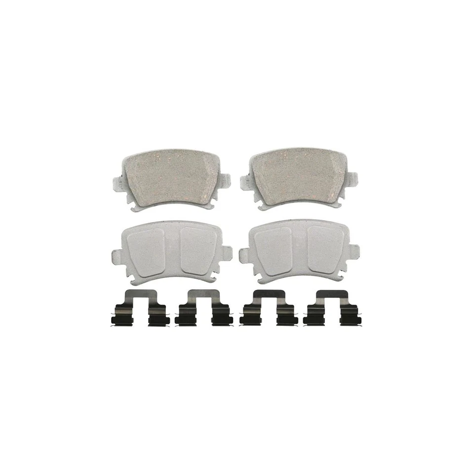 Juego de pastillas de freno de disco trasero rotor de freno de disco para Volkswagen GTI 2015-2016 Foto 4 de 4