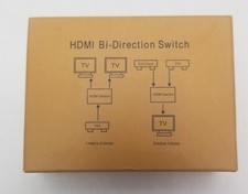 Bi-Directional HDMI Switch 2 in 1 Out HDMI Splitter 1 in 2 Out HDMI Switch 4K