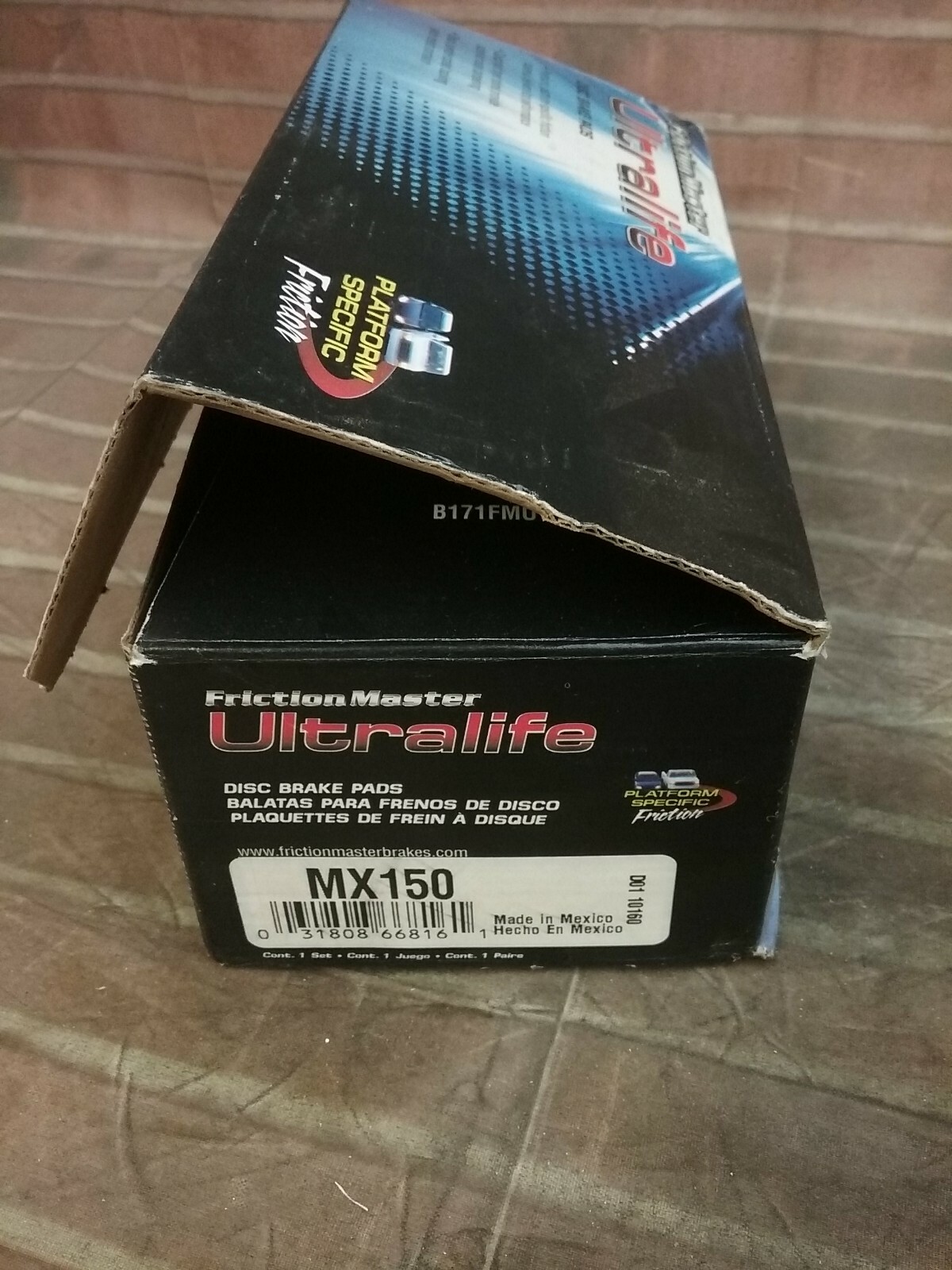 Disc Brake Pad Set Friction Master MX150 for sale online | eBay
