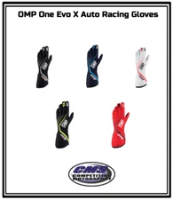 OMP EVO X GLOVE AUTO RACING GLOVE AUTHORIZED USA DEALER FREE SHIPPING