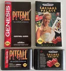 Lot Of 2 SEGA Genesis Games 1994 Pitfall The Mayan Adventure + Caesars Palace +M