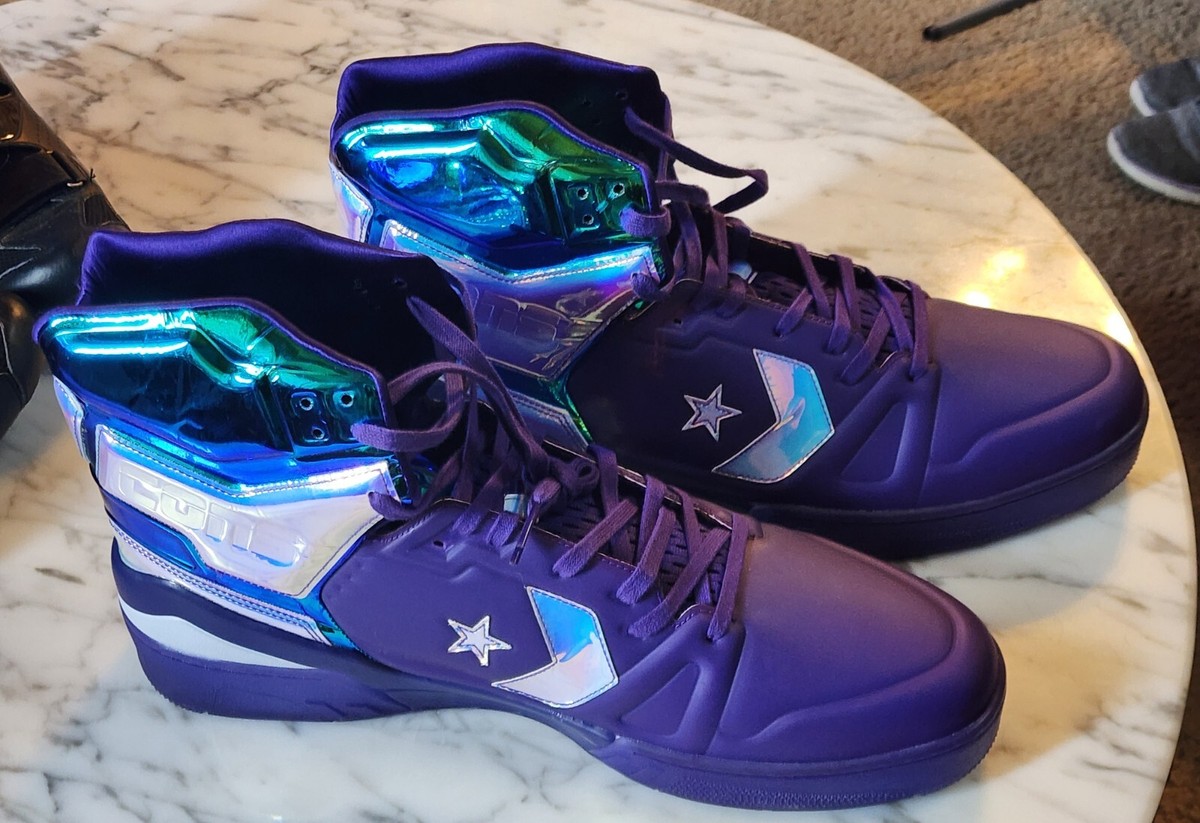 Converse ERX Impress Mens Size 18 High Top Iridescent Court Purple