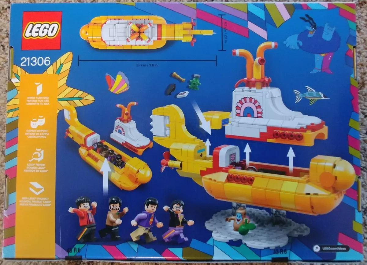 Yellow submarine hotsell lego ebay