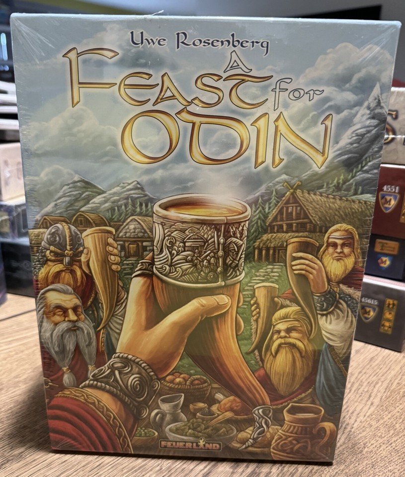 A Feast For Odin Norwegians Expansion Board Game NEW Uwe Rosenberg a-feast-for-odin-norwegians-expansion-board-game-new-uwe-rosenberg